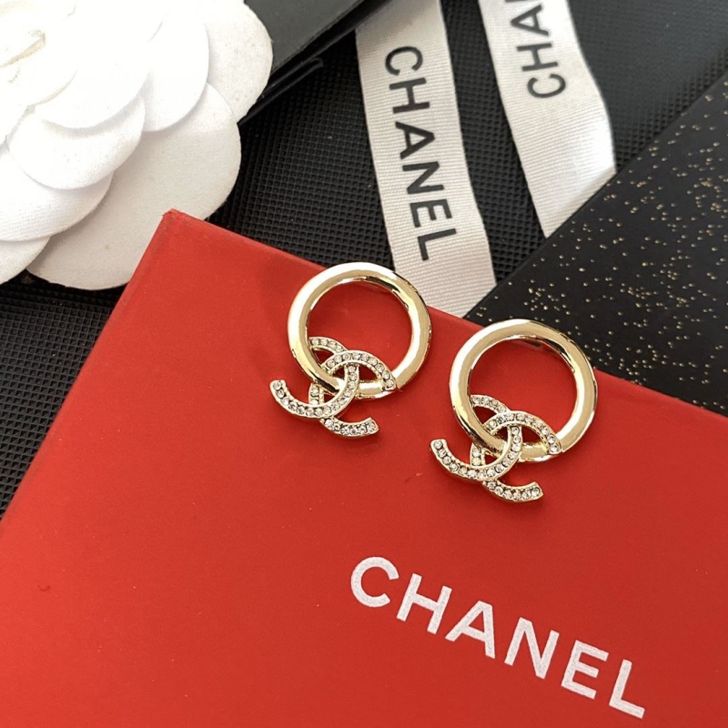 Ch*el earrings